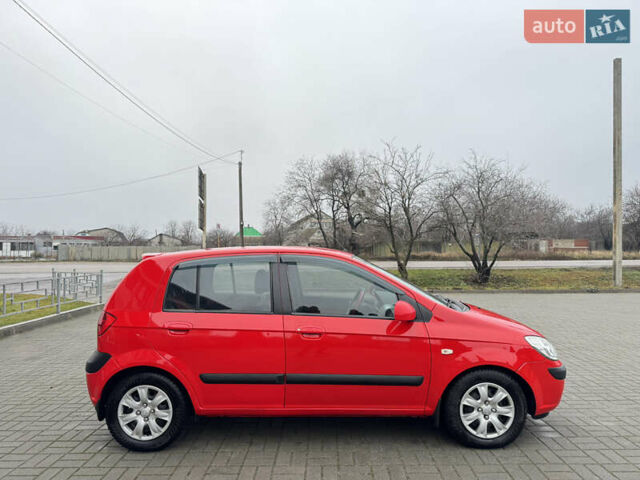 Красный Хендай Гетц, объемом двигателя 1.4 л и пробегом 143 тыс. км за 5500 $, фото 7 на Automoto.ua