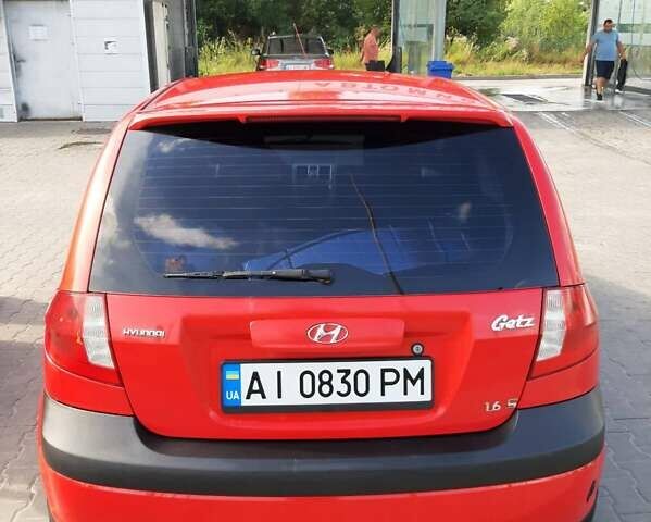 Червоний Хендай Гетц, об'ємом двигуна 1.6 л та пробігом 220 тис. км за 4500 $, фото 22 на Automoto.ua