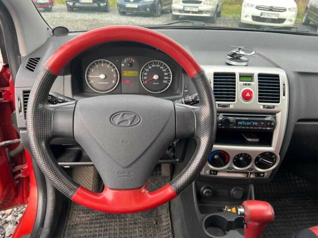 Червоний Хендай Гетц, об'ємом двигуна 1.4 л та пробігом 159 тис. км за 6440 $, фото 21 на Automoto.ua