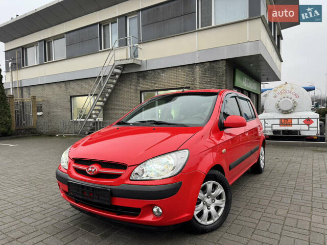 Красный Хендай Гетц, объемом двигателя 1.4 л и пробегом 143 тыс. км за 5500 $, фото 26 на Automoto.ua