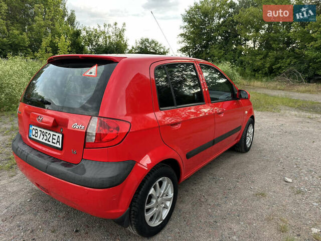 Красный Хендай Гетц, объемом двигателя 1.6 л и пробегом 189 тыс. км за 5700 $, фото 37 на Automoto.ua
