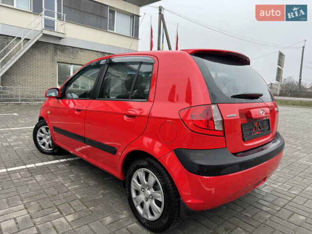 Красный Хендай Гетц, объемом двигателя 1.4 л и пробегом 144 тыс. км за 5499 $, фото 26 на Automoto.ua