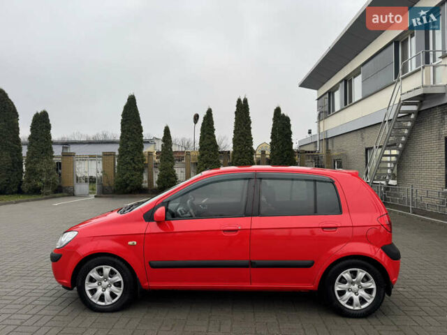 Красный Хендай Гетц, объемом двигателя 1.4 л и пробегом 143 тыс. км за 5500 $, фото 3 на Automoto.ua