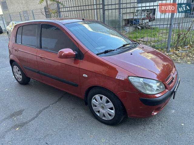 Красный Хендай Гетц, объемом двигателя 1.4 л и пробегом 157 тыс. км за 4899 $, фото 7 на Automoto.ua