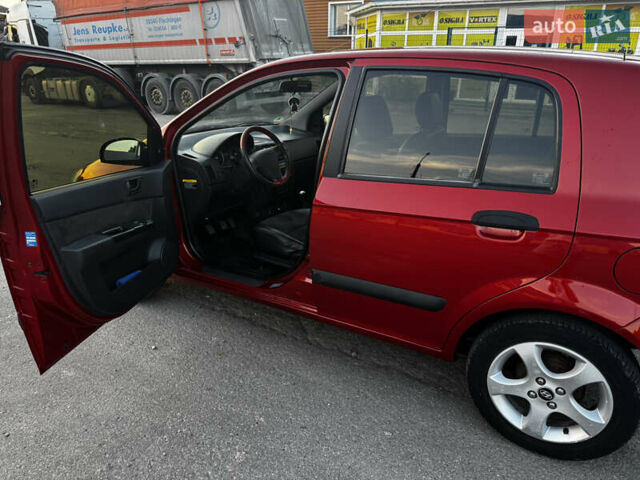 Красный Хендай Гетц, объемом двигателя 1.1 л и пробегом 136 тыс. км за 4499 $, фото 7 на Automoto.ua