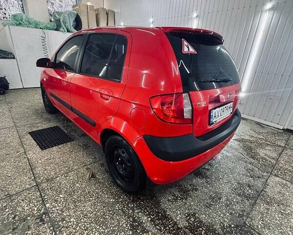 Червоний Хендай Гетц, об'ємом двигуна 1.4 л та пробігом 138 тис. км за 4100 $, фото 4 на Automoto.ua