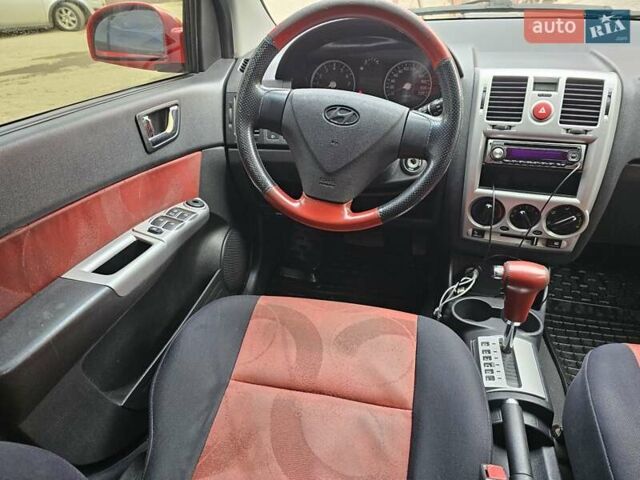 Красный Хендай Гетц, объемом двигателя 1.4 л и пробегом 189 тыс. км за 4950 $, фото 10 на Automoto.ua