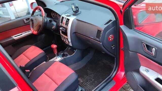 Красный Хендай Гетц, объемом двигателя 1.6 л и пробегом 106 тыс. км за 5900 $, фото 7 на Automoto.ua