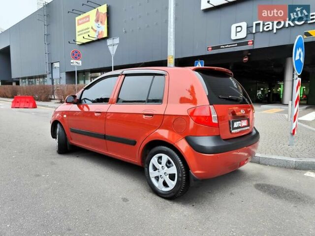 Красный Хендай Гетц, объемом двигателя 1.6 л и пробегом 223 тыс. км за 4990 $, фото 11 на Automoto.ua