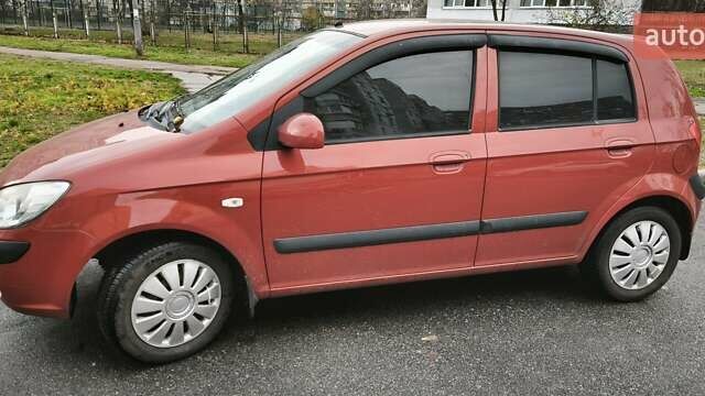 Красный Хендай Гетц, объемом двигателя 1.4 л и пробегом 193 тыс. км за 3999 $, фото 10 на Automoto.ua