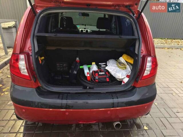 Червоний Хендай Гетц, об'ємом двигуна 1.4 л та пробігом 173 тис. км за 5500 $, фото 9 на Automoto.ua
