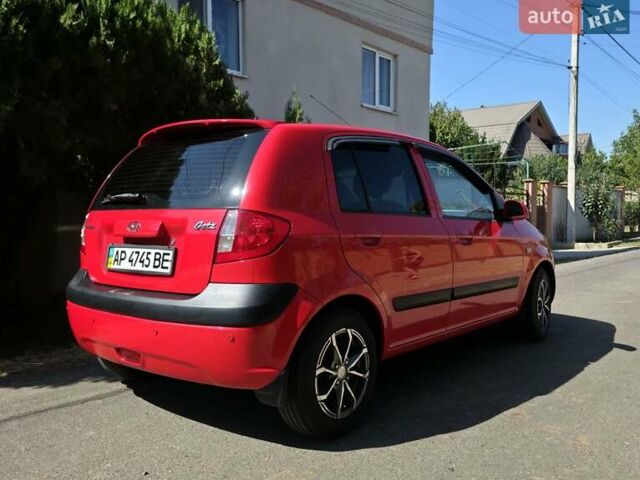 Хендай Гетц 2008 у Одесі на Automoto.ua Червоний Хендай Гетц, об'ємом двигуна 1.4 л та пробігом 77 тис. км за 4700 $, фото 3 на Automoto.ua