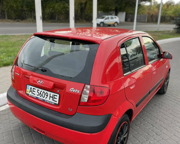 Червоний Хендай Гетц, об'ємом двигуна 1.6 л та пробігом 137 тис. км за 5200 $, фото 3 на Automoto.ua