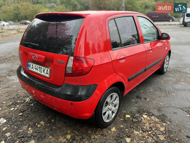 Хендай Гетц 2008 в Киеве на Automoto.ua Красный Хендай Гетц, объемом двигателя 1.4 л и пробегом 238 тыс. км за 5500 $, фото 3 на Automoto.ua