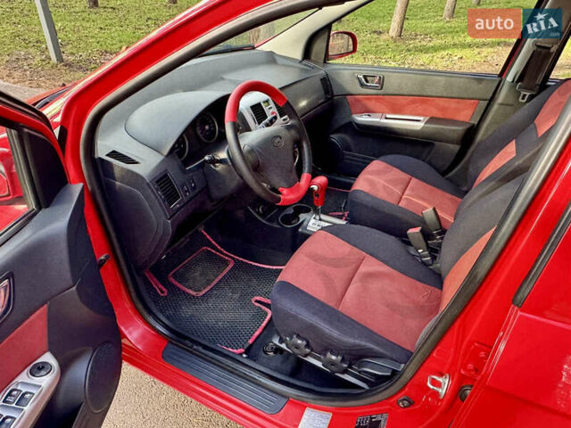 Красный Хендай Гетц, объемом двигателя 1.6 л и пробегом 147 тыс. км за 5999 $, фото 21 на Automoto.ua