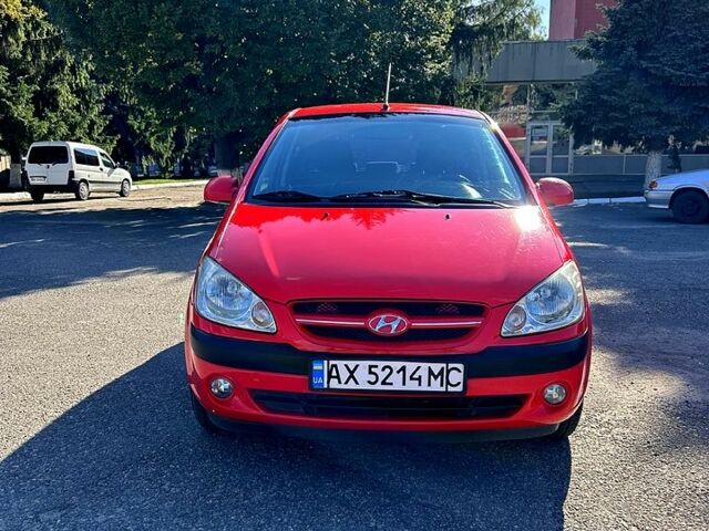 Червоний Хендай Гетц, об'ємом двигуна 1.4 л та пробігом 123 тис. км за 4000 $, фото 1 на Automoto.ua