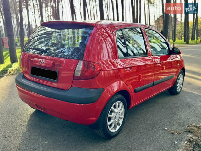 Красный Хендай Гетц, объемом двигателя 1.6 л и пробегом 147 тыс. км за 5999 $, фото 11 на Automoto.ua