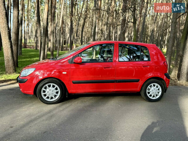 Красный Хендай Гетц, объемом двигателя 1.6 л и пробегом 147 тыс. км за 5999 $, фото 9 на Automoto.ua