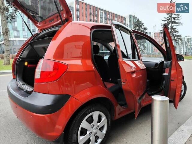 Красный Хендай Гетц, объемом двигателя 1.6 л и пробегом 223 тыс. км за 4990 $, фото 21 на Automoto.ua