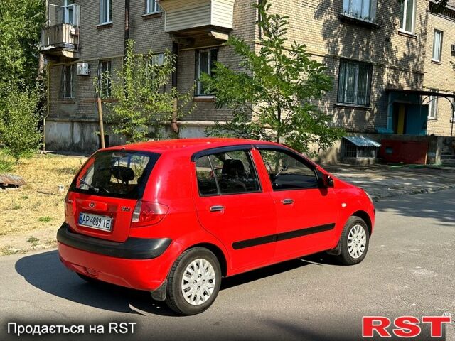 Красный Хендай Гетц, объемом двигателя 1.1 л и пробегом 190 тыс. км за 3850 $, фото 6 на Automoto.ua