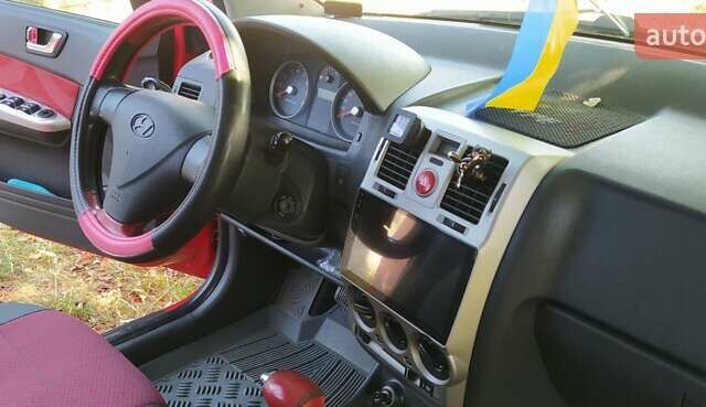 Червоний Хендай Гетц, об'ємом двигуна 1.4 л та пробігом 220 тис. км за 6800 $, фото 11 на Automoto.ua