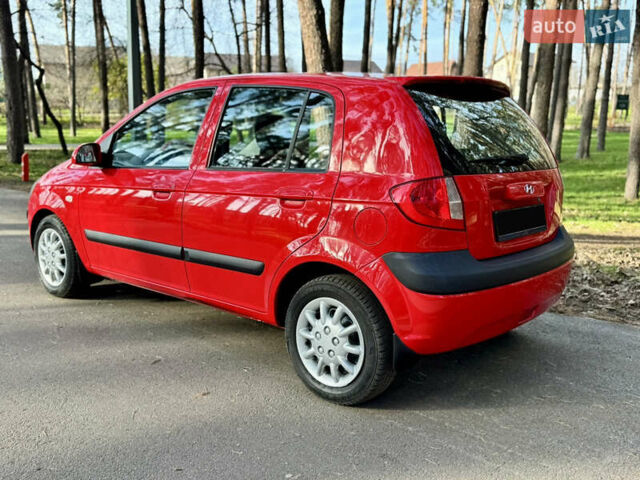 Красный Хендай Гетц, объемом двигателя 1.6 л и пробегом 147 тыс. км за 5999 $, фото 12 на Automoto.ua