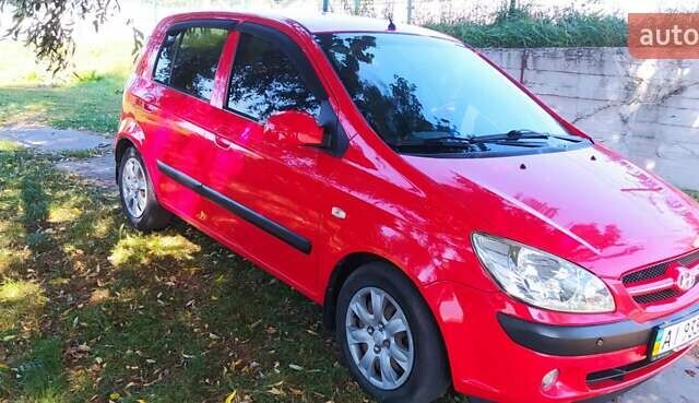 Червоний Хендай Гетц, об'ємом двигуна 1.4 л та пробігом 220 тис. км за 6800 $, фото 1 на Automoto.ua