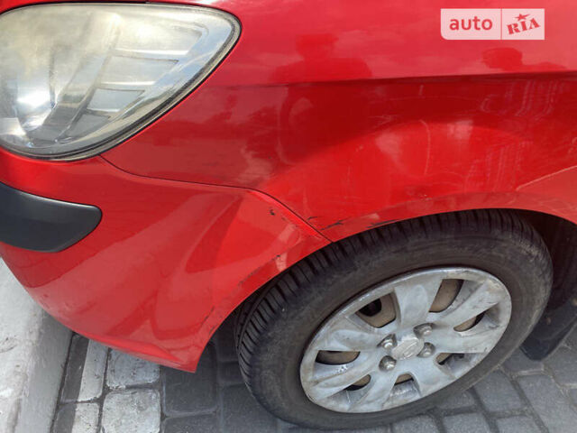 Красный Хендай Гетц, объемом двигателя 1.4 л и пробегом 220 тыс. км за 4100 $, фото 10 на Automoto.ua
