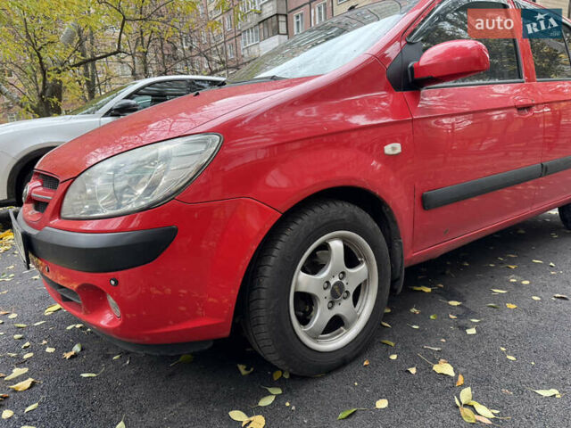 Червоний Хендай Гетц, об'ємом двигуна 1.4 л та пробігом 106 тис. км за 5200 $, фото 18 на Automoto.ua