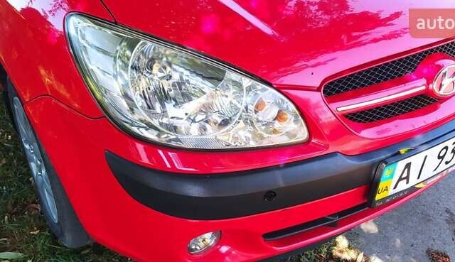 Червоний Хендай Гетц, об'ємом двигуна 1.4 л та пробігом 220 тис. км за 6800 $, фото 21 на Automoto.ua