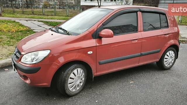 Красный Хендай Гетц, объемом двигателя 1.4 л и пробегом 193 тыс. км за 3999 $, фото 11 на Automoto.ua