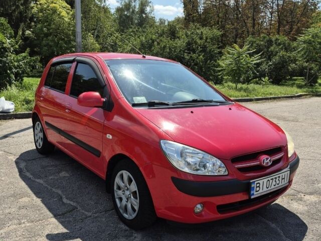 Червоний Хендай Гетц, об'ємом двигуна 1.4 л та пробігом 148 тис. км за 4300 $, фото 1 на Automoto.ua