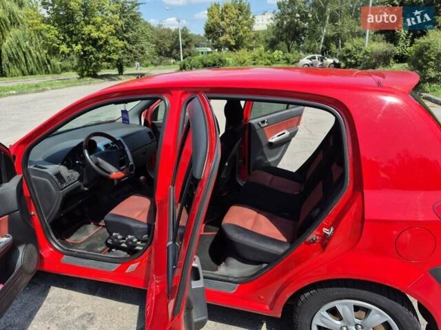 Червоний Хендай Гетц, об'ємом двигуна 1.4 л та пробігом 148 тис. км за 4300 $, фото 6 на Automoto.ua