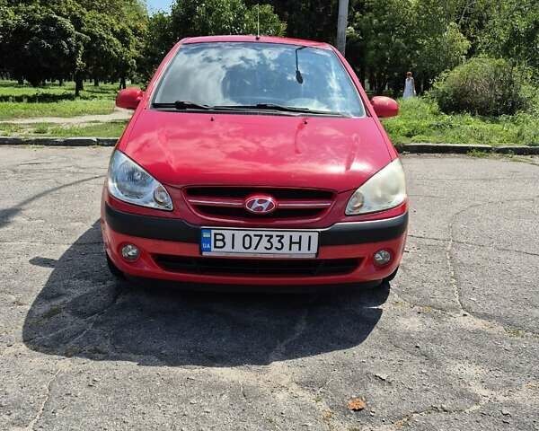 Червоний Хендай Гетц, об'ємом двигуна 1.4 л та пробігом 148 тис. км за 4300 $, фото 7 на Automoto.ua