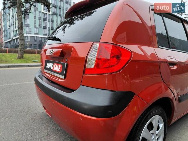 Красный Хендай Гетц, объемом двигателя 1.6 л и пробегом 223 тыс. км за 4990 $, фото 20 на Automoto.ua