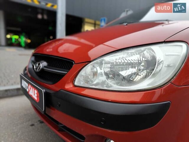 Красный Хендай Гетц, объемом двигателя 1.6 л и пробегом 223 тыс. км за 4990 $, фото 1 на Automoto.ua
