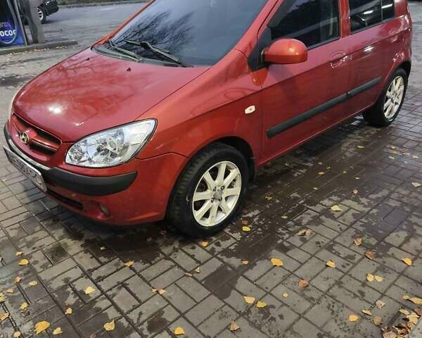 Червоний Хендай Гетц, об'ємом двигуна 1.4 л та пробігом 173 тис. км за 5500 $, фото 3 на Automoto.ua