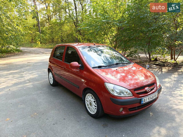 Хендай Гетц 2008 в Киеве на Automoto.ua Красный Хендай Гетц, объемом двигателя 1.6 л и пробегом 330 тыс. км за 4700 $, фото 1 на Automoto.ua