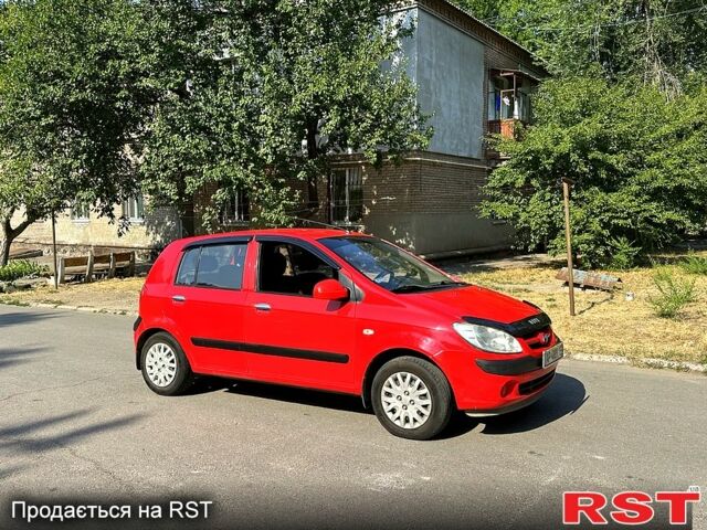 Красный Хендай Гетц, объемом двигателя 1.1 л и пробегом 190 тыс. км за 3850 $, фото 7 на Automoto.ua