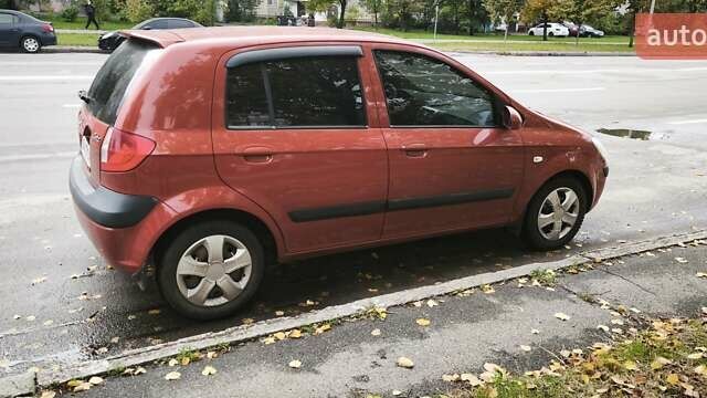 Красный Хендай Гетц, объемом двигателя 1.4 л и пробегом 193 тыс. км за 4250 $, фото 8 на Automoto.ua