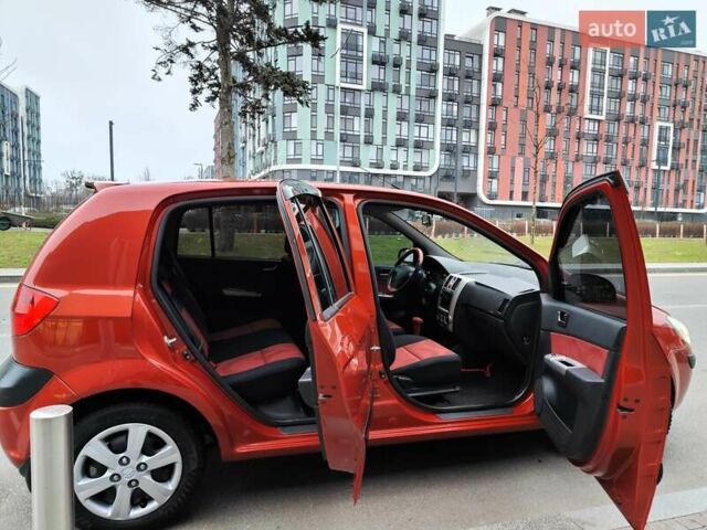 Красный Хендай Гетц, объемом двигателя 1.6 л и пробегом 223 тыс. км за 4990 $, фото 25 на Automoto.ua