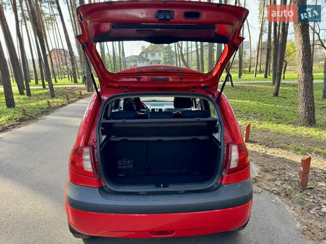 Красный Хендай Гетц, объемом двигателя 1.6 л и пробегом 147 тыс. км за 5999 $, фото 10 на Automoto.ua