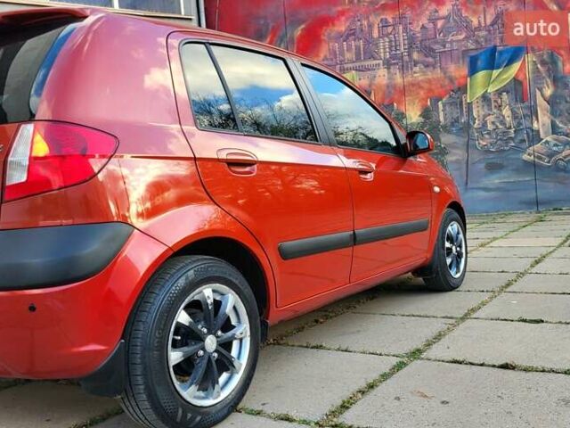 Красный Хендай Гетц, объемом двигателя 1.4 л и пробегом 165 тыс. км за 5850 $, фото 28 на Automoto.ua