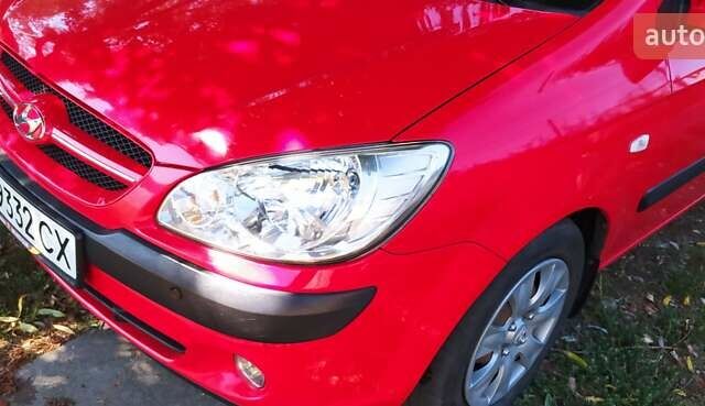 Червоний Хендай Гетц, об'ємом двигуна 1.4 л та пробігом 220 тис. км за 6800 $, фото 20 на Automoto.ua