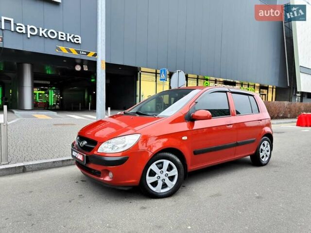 Красный Хендай Гетц, объемом двигателя 1.6 л и пробегом 223 тыс. км за 4990 $, фото 9 на Automoto.ua