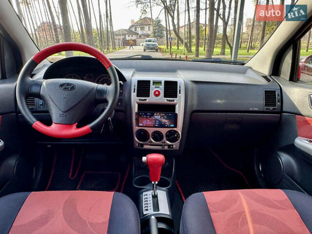 Красный Хендай Гетц, объемом двигателя 1.6 л и пробегом 147 тыс. км за 5999 $, фото 25 на Automoto.ua