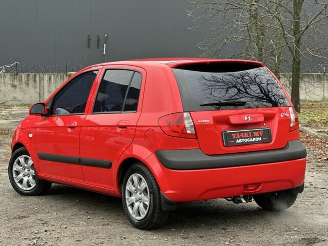Красный Хендай Гетц, объемом двигателя 1.4 л и пробегом 149 тыс. км за 4900 $, фото 4 на Automoto.ua