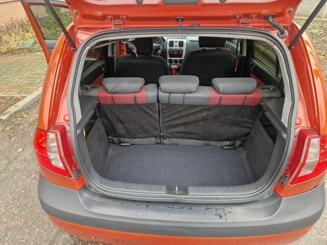 Червоний Хендай Гетц, об'ємом двигуна 1.4 л та пробігом 129 тис. км за 5700 $, фото 13 на Automoto.ua