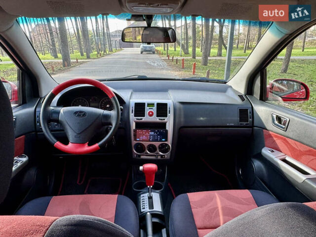 Красный Хендай Гетц, объемом двигателя 1.6 л и пробегом 147 тыс. км за 5999 $, фото 24 на Automoto.ua