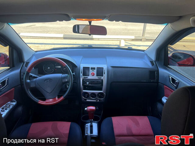 Красный Хендай Гетц, объемом двигателя 1.4 л и пробегом 128 тыс. км за 5150 $, фото 8 на Automoto.ua